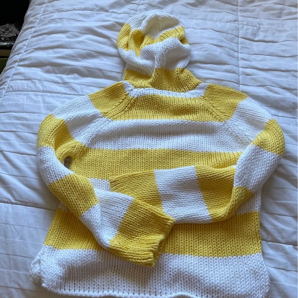 Gap oversized knitted hoodie - Picture 2 of 4